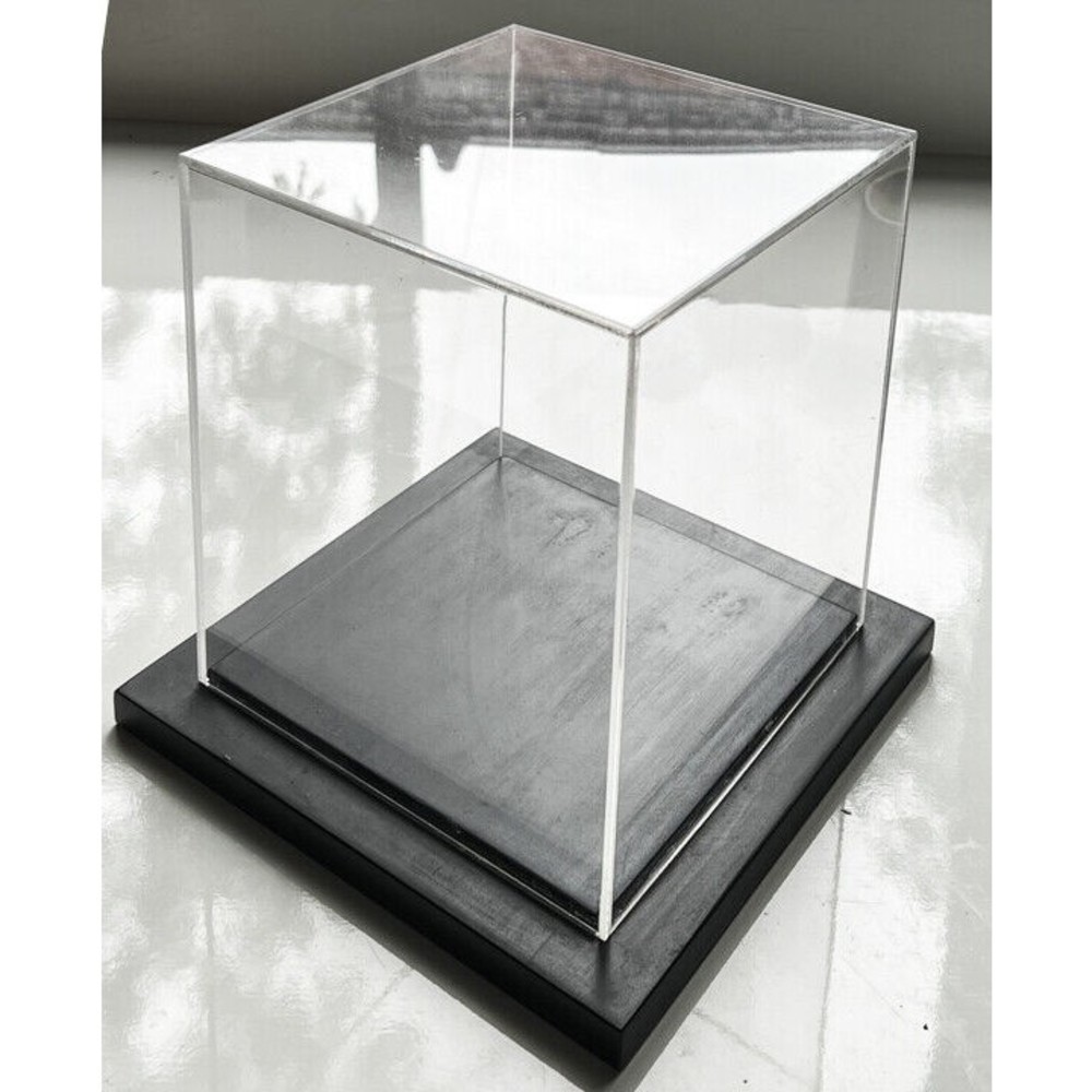 Plexi and Wood Vitrine-Display box -One of a kind-Custom Made –